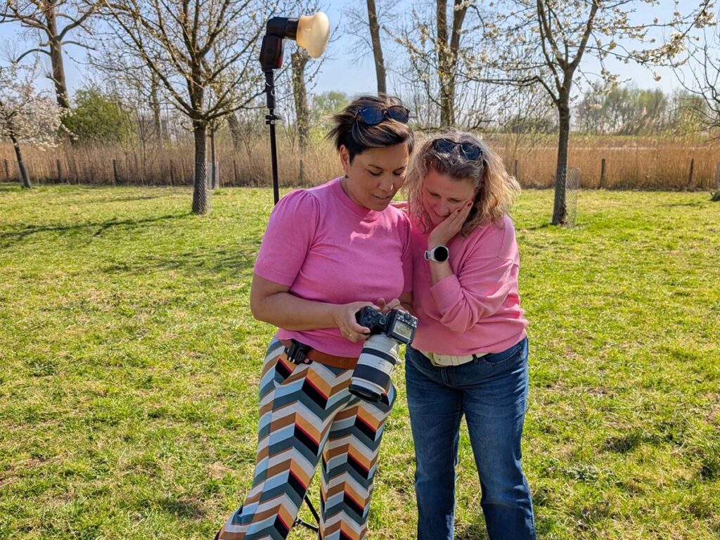Wanneer de foto’s klaar zijn